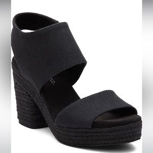TOMS Majorca (8) black rope sandals